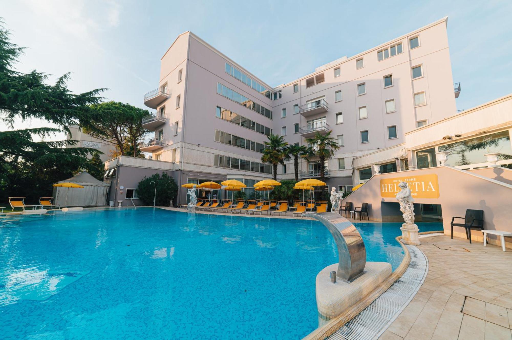 Hotel Terme Helvetia Abano Terme Exteriör bild
