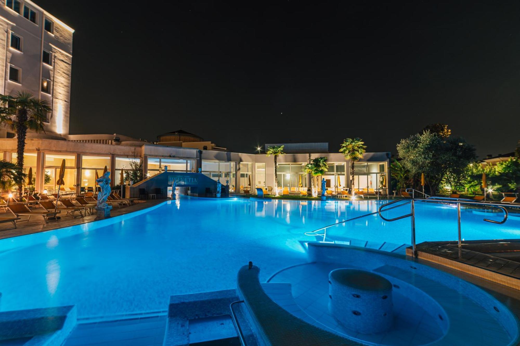 Hotel Terme Helvetia Abano Terme Exteriör bild
