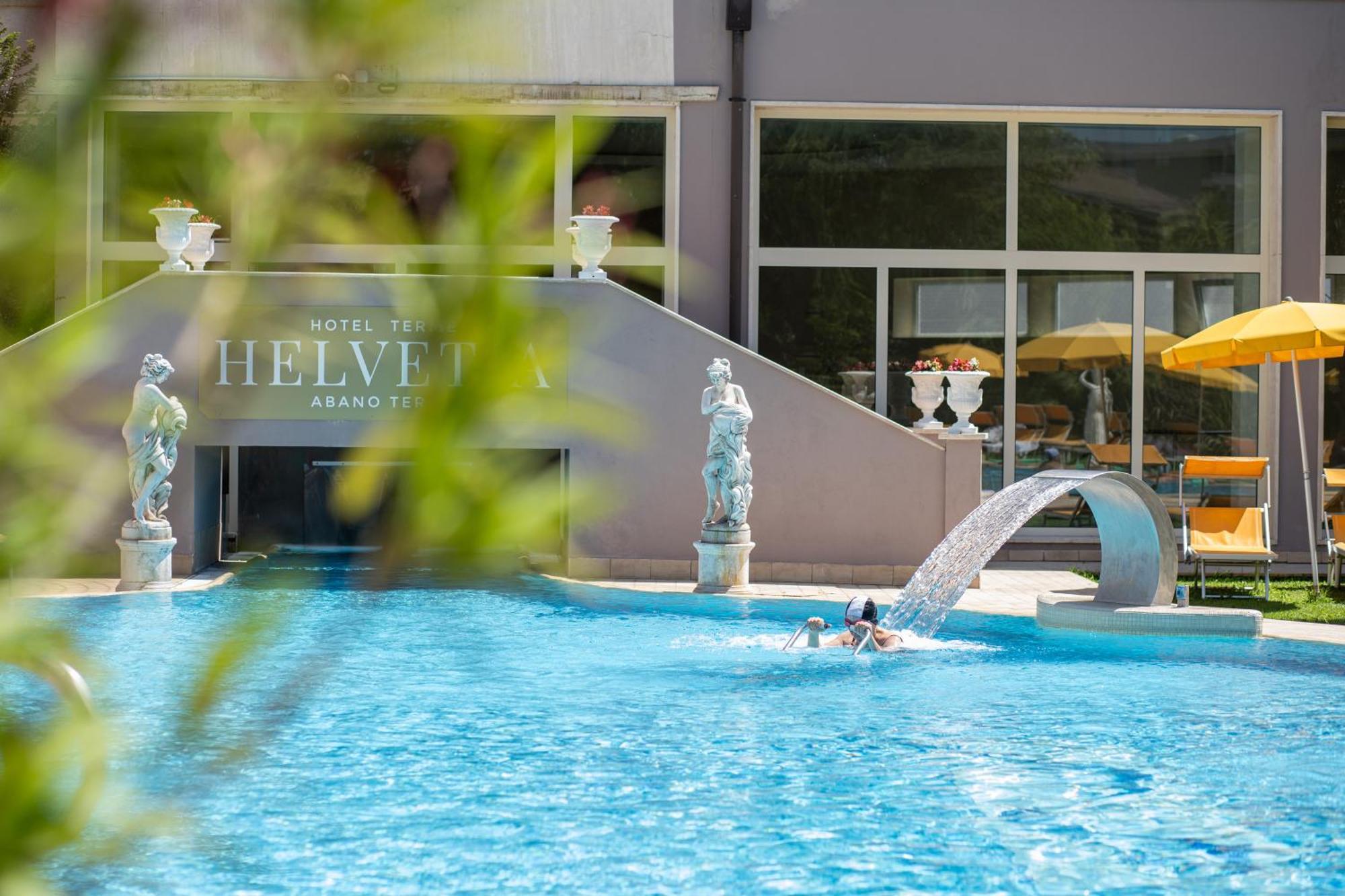 Hotel Terme Helvetia Abano Terme Exteriör bild