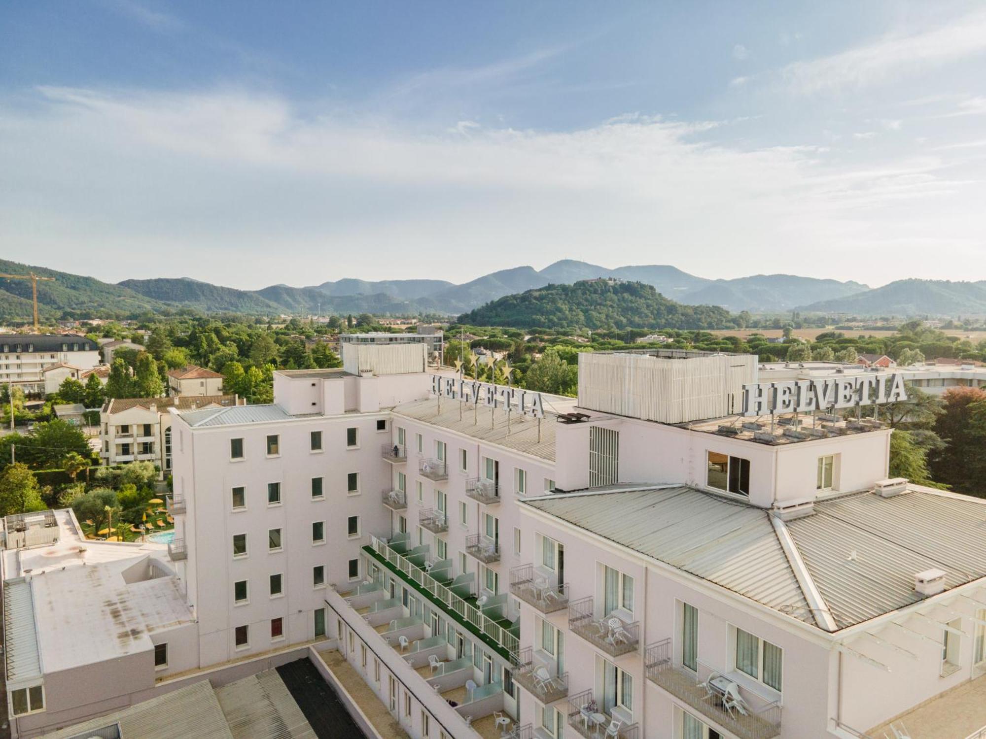Hotel Terme Helvetia Abano Terme Exteriör bild