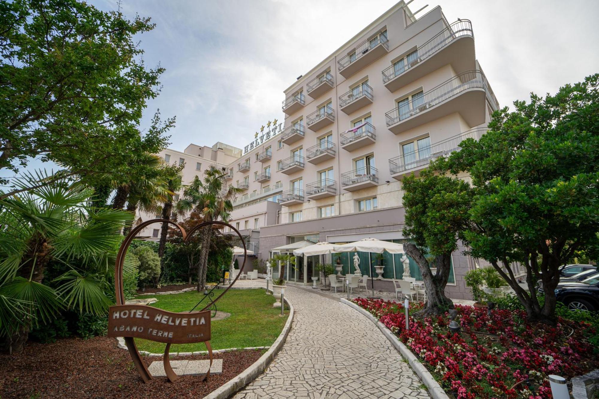 Hotel Terme Helvetia Abano Terme Exteriör bild