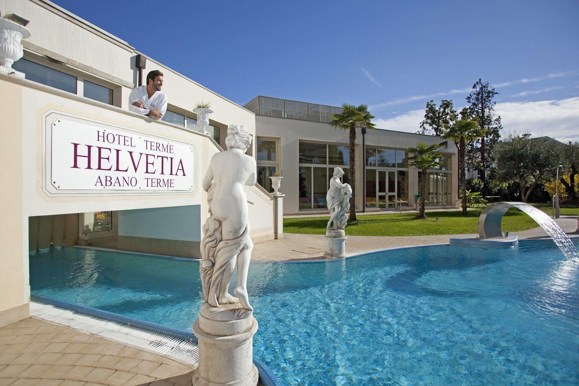 Hotel Terme Helvetia Abano Terme Exteriör bild